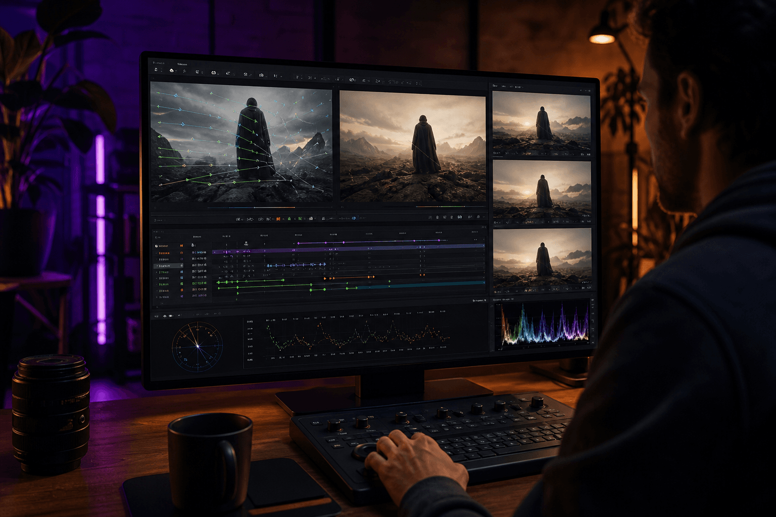 workflow de clarification vidéo IA pour débutant