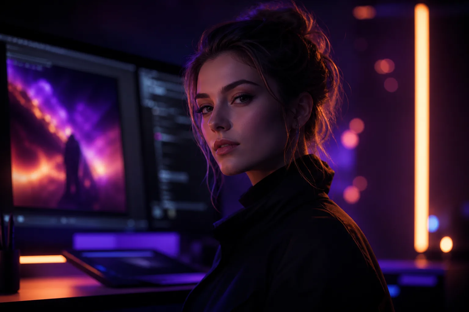 visuel Instagram IA expliqué aux débutants avec rendu cinématique local et workflow AI Studios