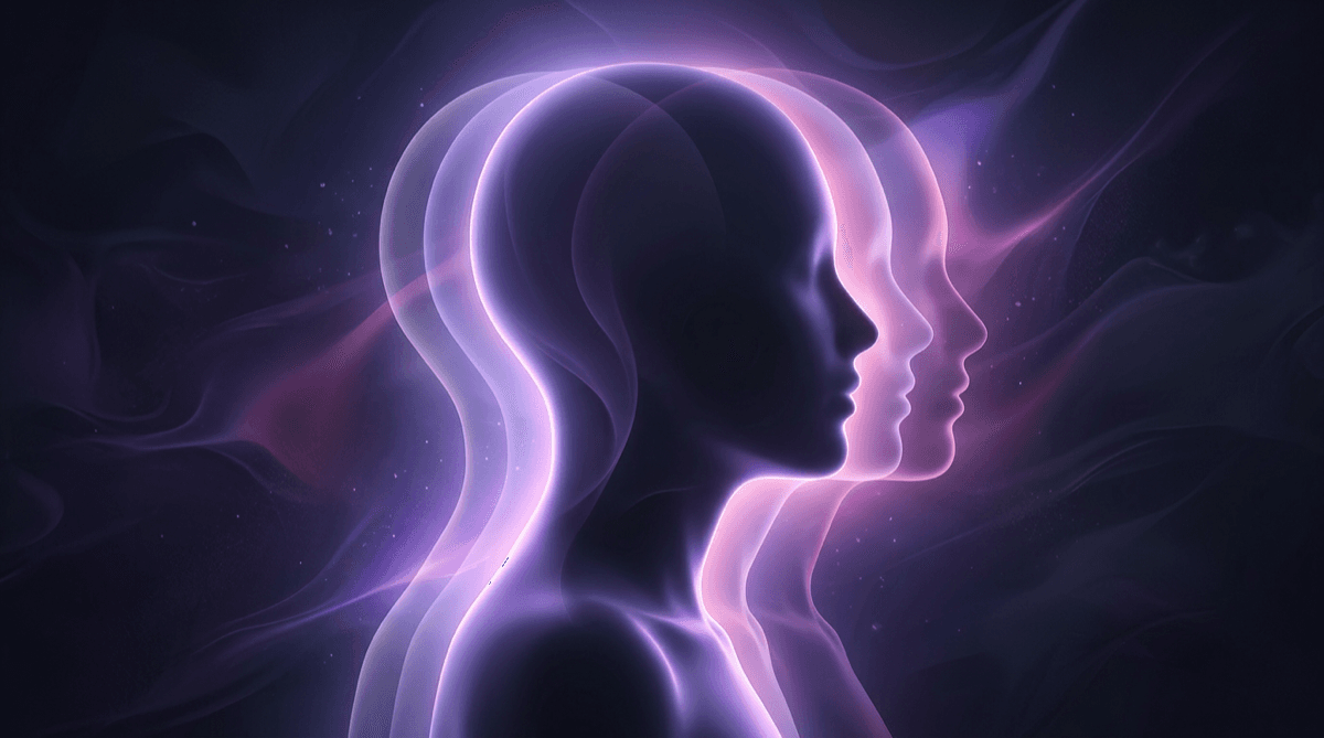 Illustration abstraite cohérence de personnage et identité visuelle IA