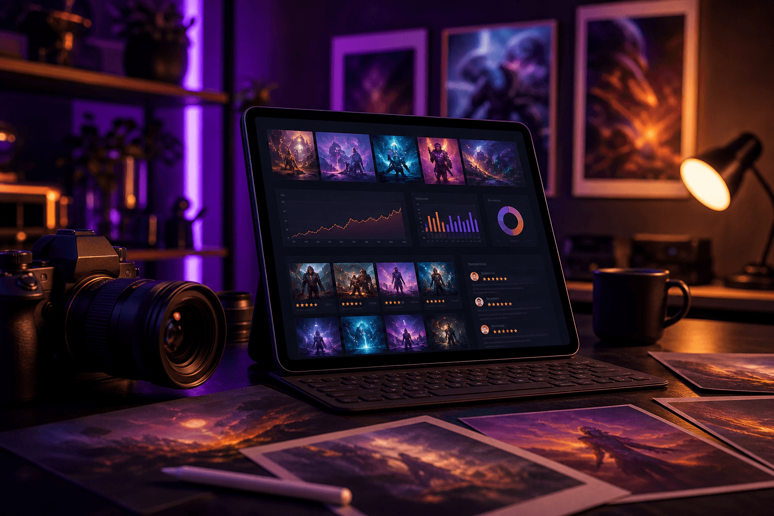 vendre ses créations IA workflow IA débutant avec rendu cinématique naturel