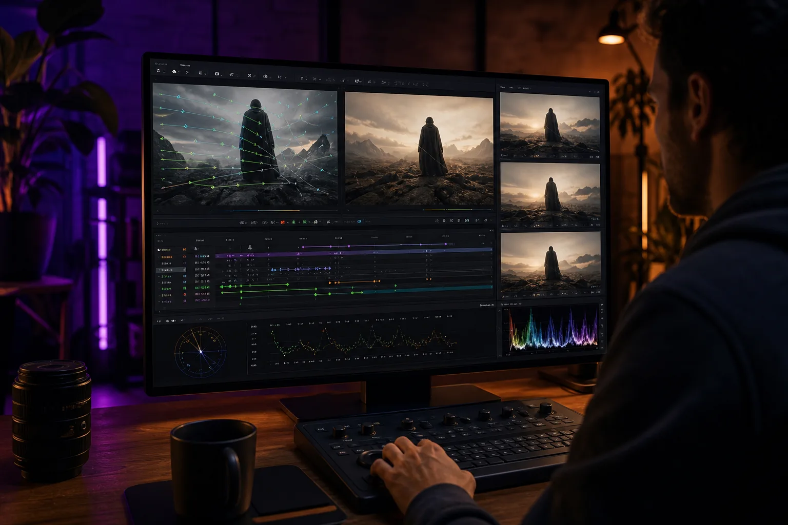 workflow de clarification vidéo IA pour débutant