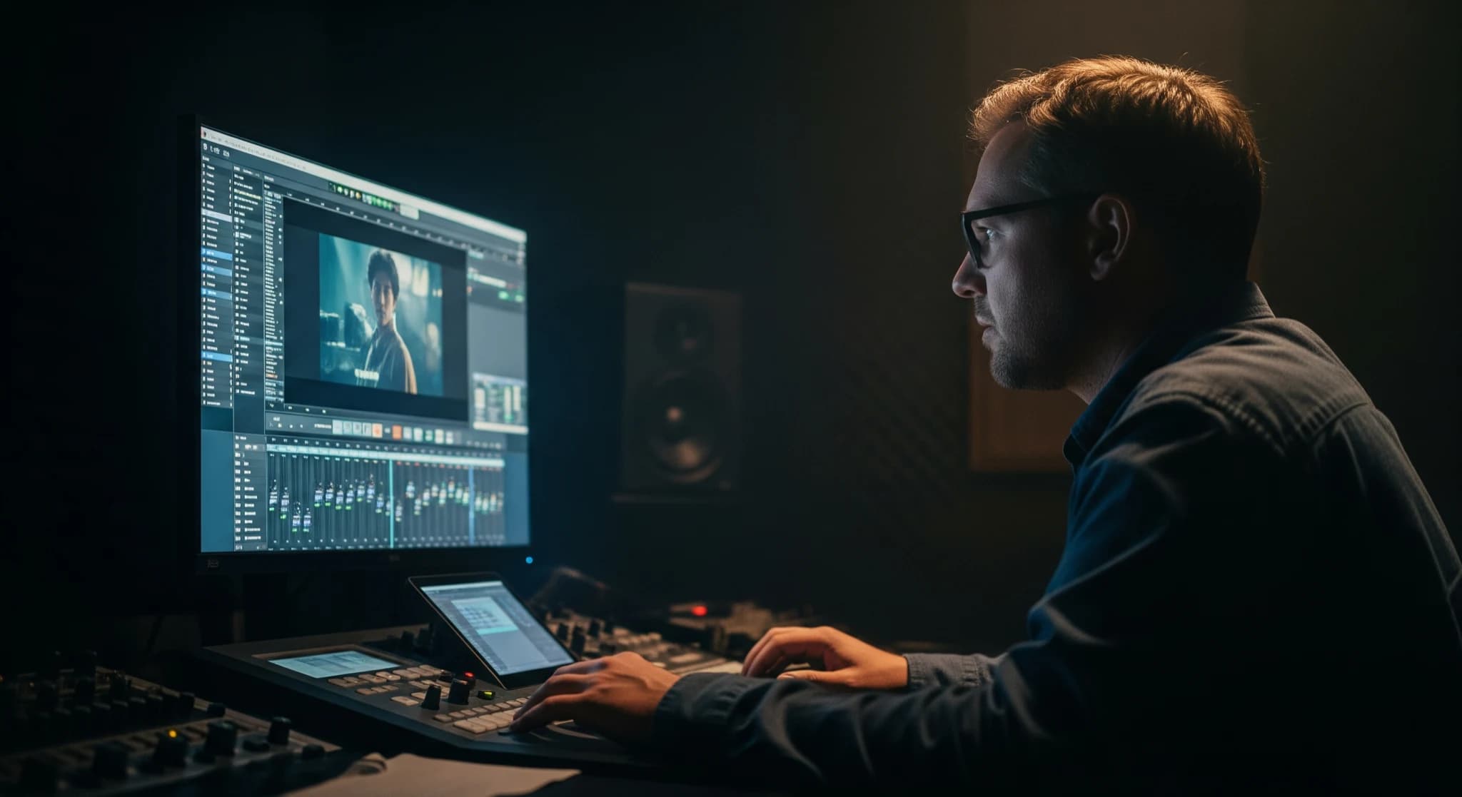 Checklist qualité vidéo IA pour débutants avec rendu cinématique et workflow AI Studios