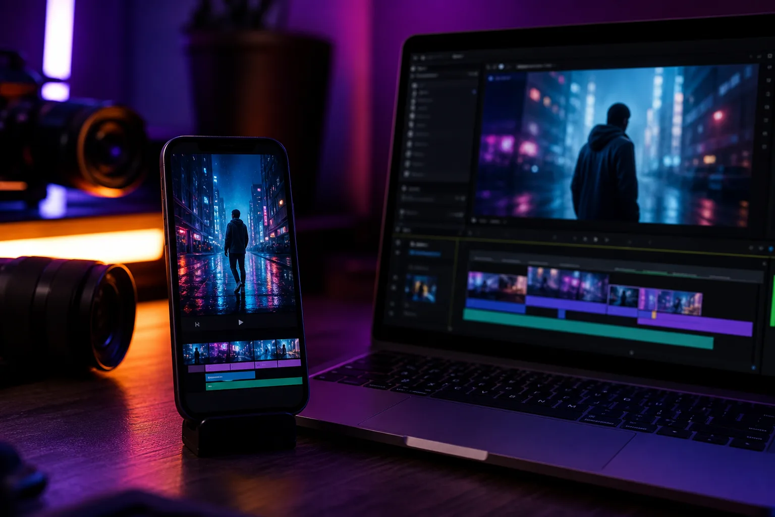 Reel IA workflow IA débutant avec rendu cinématique naturel