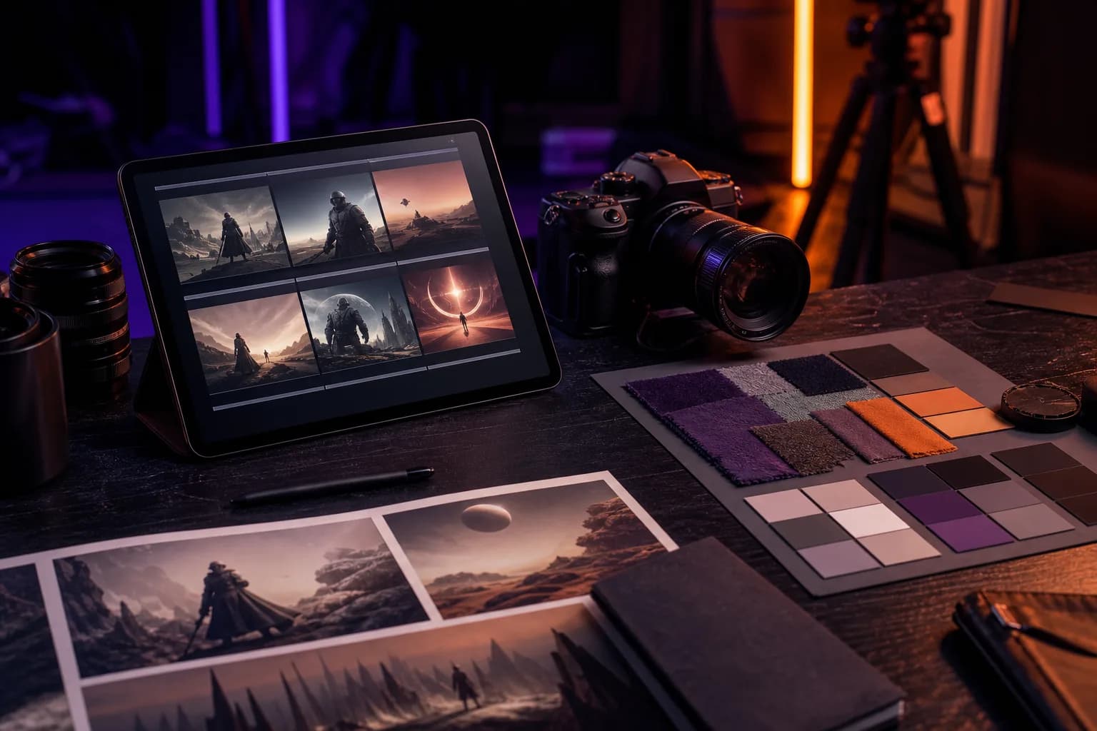 Workflow de préparation pour image IA